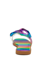 Load image into Gallery viewer, CAROONS CLEAR SLIDE FLATS