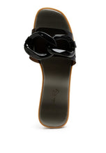 Load image into Gallery viewer, CAROONS CLEAR SLIDE FLATS