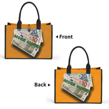 Load image into Gallery viewer, MORE MONEY Standard All-Over Print Canvas Tote Bag(2 layers)