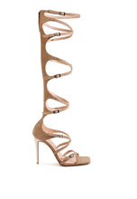 Load image into Gallery viewer, Gossip Strappy Stiletto Heels