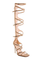 Load image into Gallery viewer, Gossip Strappy Stiletto Heels
