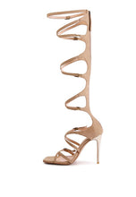 Load image into Gallery viewer, Gossip Strappy Stiletto Heels