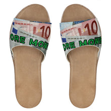 Load image into Gallery viewer, MORE MONEY Womens Leather Sliders