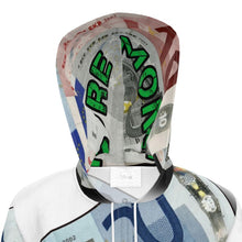 Load image into Gallery viewer, MORE MONEY Womens Hooded Rain Jacket