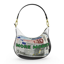 Load image into Gallery viewer, MORE MONEY Curve Hobo Bag