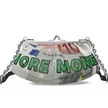 Load image into Gallery viewer, MORE MONEY Pleated Frame Bag