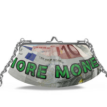 Load image into Gallery viewer, MORE MONEY Pleated Frame Bag