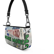 Load image into Gallery viewer, MORE MONEY Zip Box Bag