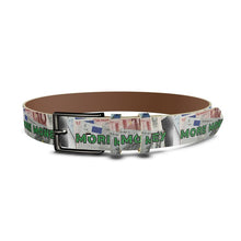 Load image into Gallery viewer, MORE MONEY Leather Belt