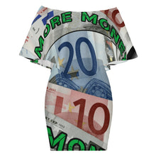 Load image into Gallery viewer, MORE MONEY Women Off-shoulder Shawl Skirt