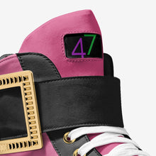 Load image into Gallery viewer, PINK BLUSH (Pure leather high top)