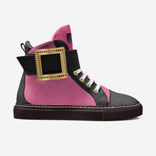 Load image into Gallery viewer, PINK BLUSH (Pure leather high top)
