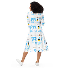 Load image into Gallery viewer, PRAYERFUL ( long sleeve midi dress )