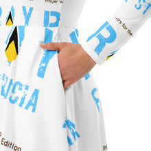 Load image into Gallery viewer, PRAYERFUL ( long sleeve midi dress )