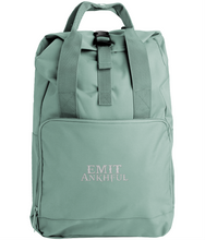 Load image into Gallery viewer, EMIT ANKHFUL Embroidered Twin Handle Roll-Top Backpack