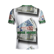 Load image into Gallery viewer, MORE MONEY (unisex All-Over Print Cotton T-shirts)