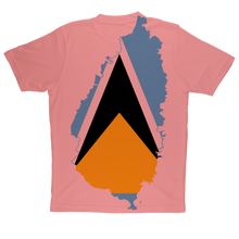 Load image into Gallery viewer, SAINT LUCIA Sublimation Performance Adult T-Shirt