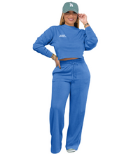 Load image into Gallery viewer, UNIFIED COMBO Sexy two-piece O neck long sleeve