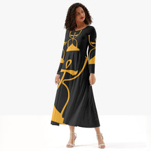 Load image into Gallery viewer, LIFETIME (Women's Long-Sleeve One-piece Dress)