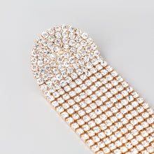 Load image into Gallery viewer, BIJOU SOLITAIRE(Super Sparkling Diamond Long Earrings)