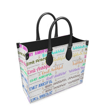Load image into Gallery viewer, EXCLUSIVELY EXQUISITE (Leather Shopper Bag)