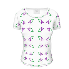 Load image into Gallery viewer, EXCLUSIVELY EXQUISITE (Ladies Scoop Neck T-Shirt)