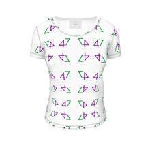 Load image into Gallery viewer, EXCLUSIVELY EXQUISITE (Ladies Scoop Neck T-Shirt)
