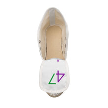 Load image into Gallery viewer, EXCLUSIVELY EXQUISITE (Ladies Wedge Espadrilles)
