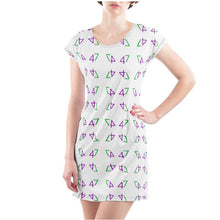 Load image into Gallery viewer, EXCLUSIVELY EXQUISITE (Ladies Tunic T Shirt)