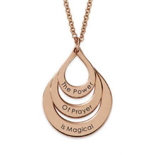 Load image into Gallery viewer, PRAYER (Water Drop Necklace)
