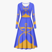 Load image into Gallery viewer, LIFETIME (Women's Long-Sleeve One-piece Dress)
