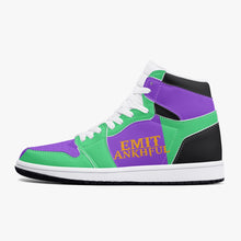 Load image into Gallery viewer, FOUR SEASONS (Black High-Top Leather Sneakers)