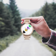 Load image into Gallery viewer, FOUR SEASONS (New Steel Strap Automatic Watch (With Indicators)