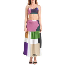 Load image into Gallery viewer, EXCLUSIVELY EXQUISITE (Bralette Top and High Slit Thigh Skirt Set)