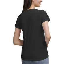 Load image into Gallery viewer, TEA SHIRT(Women's 100% Cotton V‑Neck )