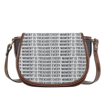 Load image into Gallery viewer, PRECIOUS TIME ( Leather Flap Saddle Bag )