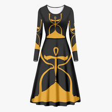 Load image into Gallery viewer, LIFETIME (Women's Long-Sleeve One-piece Dress)