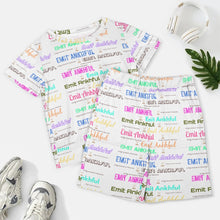 Load image into Gallery viewer, PLUM CONTOUR (Large short sleeved Shorts Set)