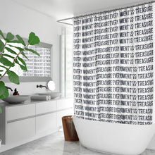 Load image into Gallery viewer, PRECIOUS TIME (Quick-drying Shower Curtain)