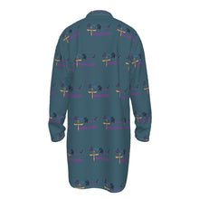 Load image into Gallery viewer, ROOTS AND CULTURE (Men's Stand-up Collar Long Shirt)