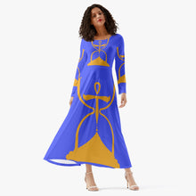Load image into Gallery viewer, LIFETIME (Women's Long-Sleeve One-piece Dress)