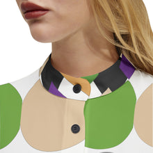 Load image into Gallery viewer, BLOUSE (Long Sleeve Button Up Casual Shirt Top)