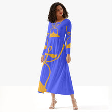 Load image into Gallery viewer, LIFETIME (Women's Long-Sleeve One-piece Dress)