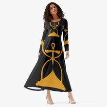 Load image into Gallery viewer, LIFETIME (Women's Long-Sleeve One-piece Dress)