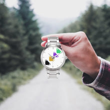 Load image into Gallery viewer, FOUR SEASONS (New Steel Strap Automatic Watch (With Indicators)