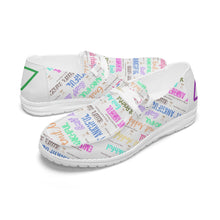 Load image into Gallery viewer, EXCLUSIVELY EXQUISITE ( Trendy Canvas Lace-up Loafers)