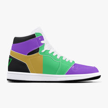 Load image into Gallery viewer, FOUR SEASONS (Black High-Top Leather Sneakers)