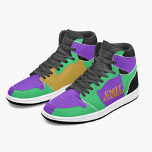 Load image into Gallery viewer, FOUR SEASONS (Black High-Top Leather Sneakers)