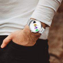 Load image into Gallery viewer, FOUR SEASONS (New Steel Strap Automatic Watch (With Indicators)