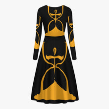 Load image into Gallery viewer, LIFETIME (Women's Long-Sleeve One-piece Dress)